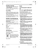 Предварительный просмотр 47 страницы Bosch GBH Professional 8-45 DV Original Instructions Manual