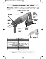 Предварительный просмотр 9 страницы Bosch GBH18V-26D Operating/Safety Instructions Manual