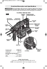 Предварительный просмотр 8 страницы Bosch GBH18V-26K24A Operating/Safety Instructions Manual