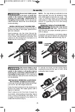 Предварительный просмотр 9 страницы Bosch GBH18V-26K24A Operating/Safety Instructions Manual