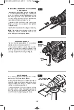 Предварительный просмотр 10 страницы Bosch GBH18V-26K24A Operating/Safety Instructions Manual