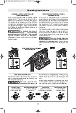 Предварительный просмотр 11 страницы Bosch GBH18V-26K24A Operating/Safety Instructions Manual