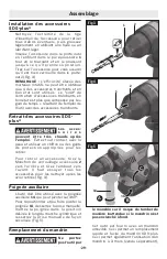 Предварительный просмотр 29 страницы Bosch GBH18V-34CQ Operating/Safety Instructions Manual