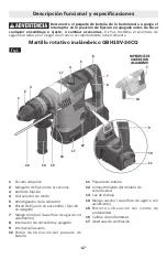 Предварительный просмотр 47 страницы Bosch GBH18V-34CQ Operating/Safety Instructions Manual