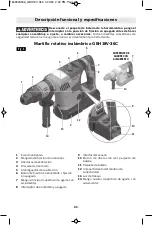 Предварительный просмотр 45 страницы Bosch GBH18V-36C Operating/Safety Instructions Manual