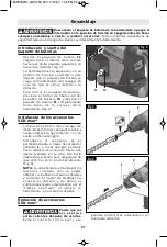 Предварительный просмотр 47 страницы Bosch GBH18V-45C Operating/Safety Instructions Manual