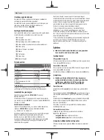 Preview for 50 page of Bosch GBL 800 E Professional Original Instructions Manual