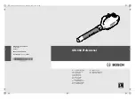 Bosch GBL 860 Original Instructions Manual preview