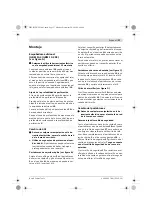 Предварительный просмотр 37 страницы Bosch GBM 10-2 RE Original Instructions Manual