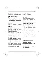 Предварительный просмотр 39 страницы Bosch GBM 10-2 RE Original Instructions Manual