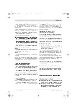 Предварительный просмотр 57 страницы Bosch GBM 10-2 RE Original Instructions Manual