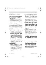 Предварительный просмотр 59 страницы Bosch GBM 10-2 RE Original Instructions Manual