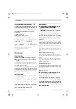 Предварительный просмотр 72 страницы Bosch GBM 10-2 RE Original Instructions Manual