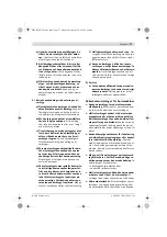 Предварительный просмотр 77 страницы Bosch GBM 10-2 RE Original Instructions Manual