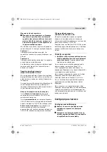 Предварительный просмотр 105 страницы Bosch GBM 10-2 RE Original Instructions Manual