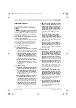 Предварительный просмотр 107 страницы Bosch GBM 10-2 RE Original Instructions Manual