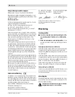 Предварительный просмотр 70 страницы Bosch GBM 10 Original Instructions Manual