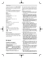 Preview for 140 page of Bosch GBM 13-2 RE Original Instructions Manual