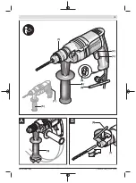 Предварительный просмотр 3 страницы Bosch GBM 13 HRE PROFESSIONAL Original Instructions Manual