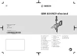 Bosch GBM 1600 RE Original Instructions Manual предпросмотр