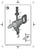 Предварительный просмотр 3 страницы Bosch GBM 1600 RE Original Instructions Manual