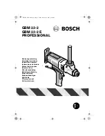 Bosch GBM 23-2 E Professional Operating Instructions Manual предпросмотр