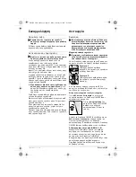 Предварительный просмотр 67 страницы Bosch GBM 23-2 E Professional Operating Instructions Manual