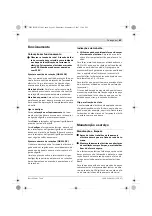 Предварительный просмотр 43 страницы Bosch GBM 6 Original Instructions Manual