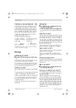 Предварительный просмотр 72 страницы Bosch GBM 6 Original Instructions Manual