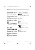 Предварительный просмотр 88 страницы Bosch GBM 6 Original Instructions Manual