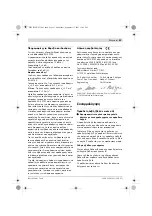 Предварительный просмотр 93 страницы Bosch GBM 6 Original Instructions Manual