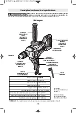 Предварительный просмотр 19 страницы Bosch GBM9-16 Operating/Safety Instructions Manual