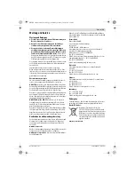 Preview for 13 page of Bosch GBR Professional 15 CA Original Instructions Manual