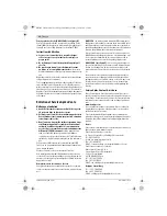 Preview for 28 page of Bosch GBR Professional 15 CA Original Instructions Manual