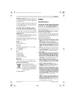 Preview for 45 page of Bosch GBR Professional 15 CA Original Instructions Manual