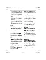 Preview for 60 page of Bosch GBR Professional 15 CA Original Instructions Manual