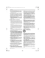 Предварительный просмотр 114 страницы Bosch GBR Professional 15 CA Original Instructions Manual