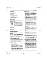 Предварительный просмотр 119 страницы Bosch GBR Professional 15 CA Original Instructions Manual