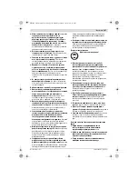 Preview for 147 page of Bosch GBR Professional 15 CA Original Instructions Manual