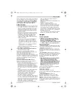 Предварительный просмотр 183 страницы Bosch GBR Professional 15 CA Original Instructions Manual