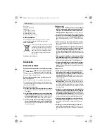 Preview for 192 page of Bosch GBR Professional 15 CA Original Instructions Manual