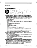 Предварительный просмотр 9 страницы Bosch GCC 30 TrackTag Professional Original Instructions Manual