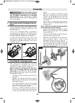 Предварительный просмотр 10 страницы Bosch GCG18V-20 Operating/Safety Instructions Manual