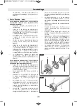 Предварительный просмотр 23 страницы Bosch GCG18V-20 Operating/Safety Instructions Manual