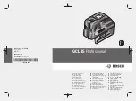 Preview for 1 page of Bosch GCL 25 Professional Original Instructions Manual