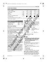 Предварительный просмотр 33 страницы Bosch GCM 10 J Original Instructions Manual