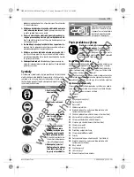 Предварительный просмотр 171 страницы Bosch GCM 10 J Original Instructions Manual