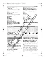 Предварительный просмотр 183 страницы Bosch GCM 10 J Original Instructions Manual