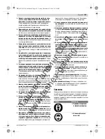 Предварительный просмотр 193 страницы Bosch GCM 10 J Original Instructions Manual