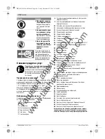 Предварительный просмотр 194 страницы Bosch GCM 10 J Original Instructions Manual